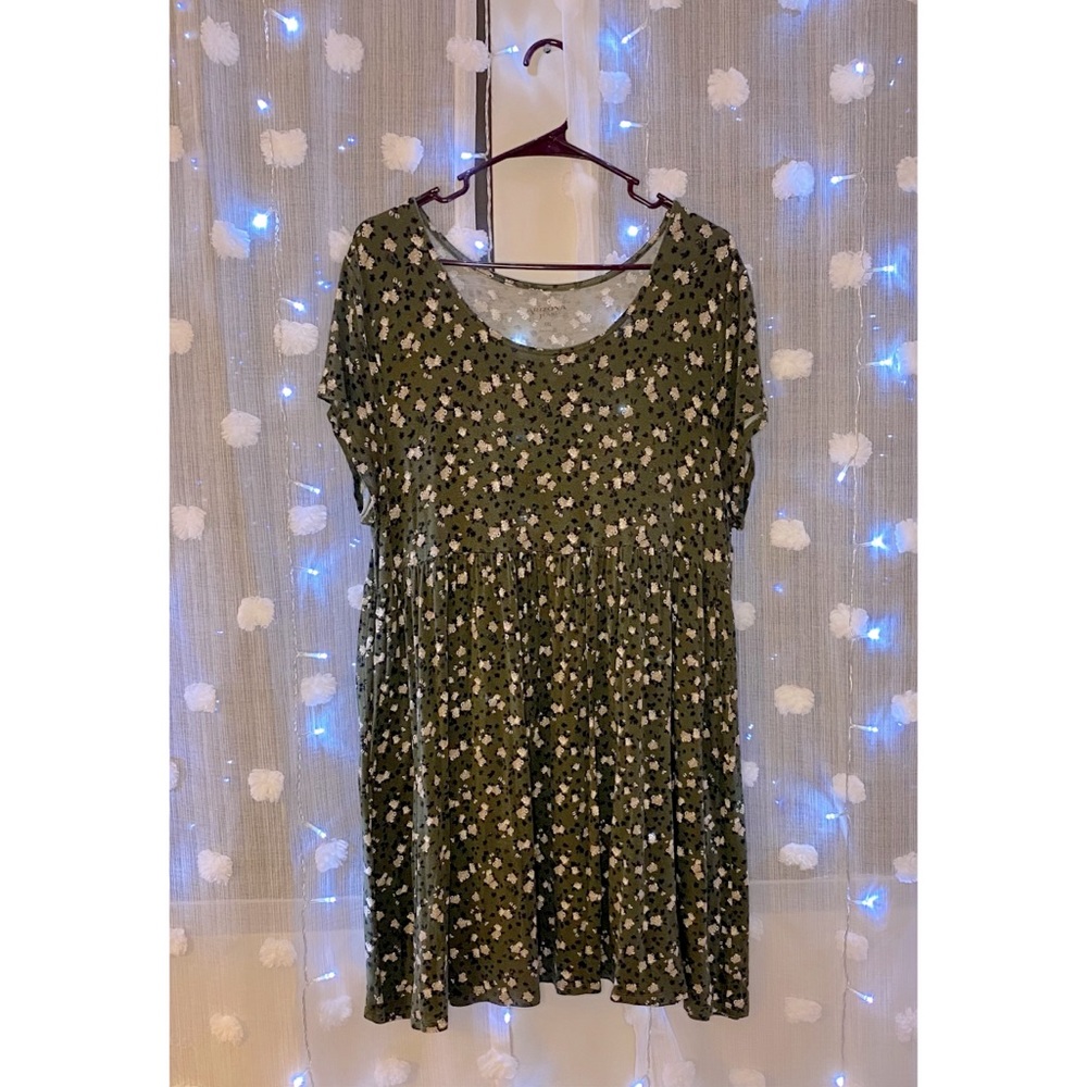 Floral Fit & Flare Dress